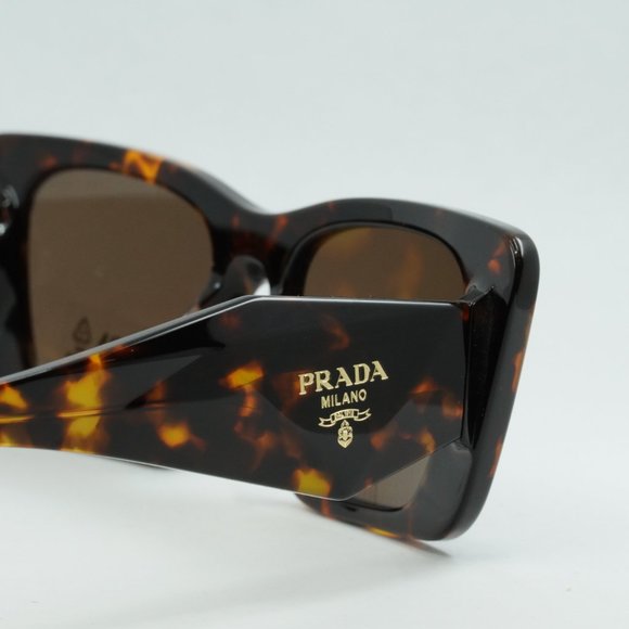 FINAL PRICE NEW PRADA PR08YS 01V8C1 HAVANA SUNGLASSES - Picture 9 of 12